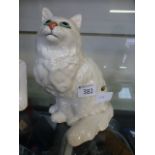 A Beswick model of a white cat