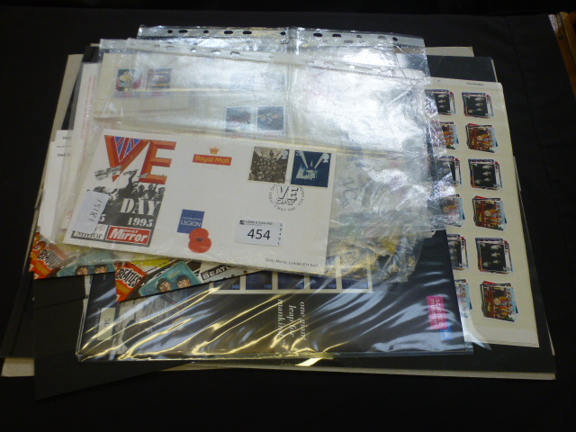 An assortment of stamps and stamp covers