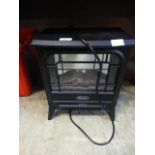 A small Dimplex electric heater