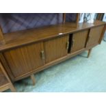 A mid 20th century laminated sideboard w