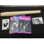 A selection of Beatles monthly magazines
