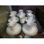 A Royal Doulton 'Berkshire' coffee set c