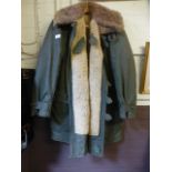 A Mats Larsson fur lined coat