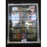 A mounted collection of German stamps