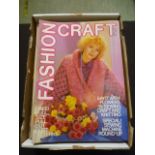 A selection of fashion craft magazines