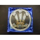 A Royal Wedding presentation plaque in b