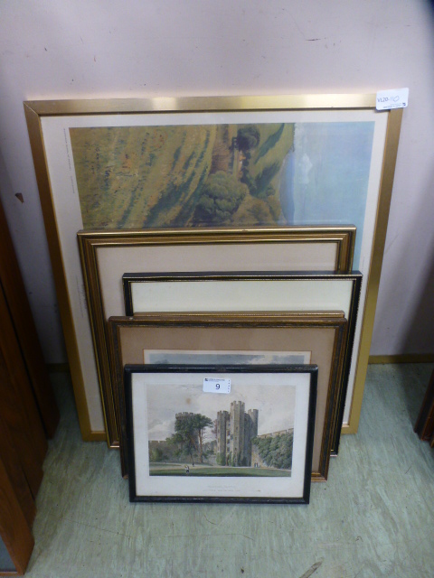 A selection of framed and glazed prints