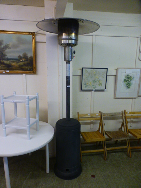 A patio heater