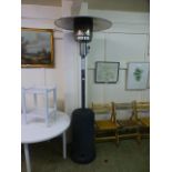 A patio heater