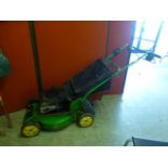 A John Deere petrol lawn mower A/F