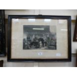 A framed and glazed print 'The First Day