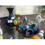 A selection of reproduction cloisonne it