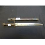 A 1940s bayonet