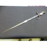 A bayonet