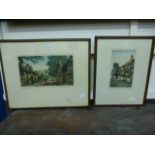 Two framed and glazed 'Rembrant Guild' a