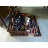 A large quantity of hand tools to includ