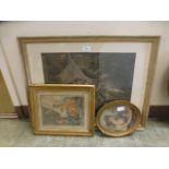 Three framed and glazed classical prints