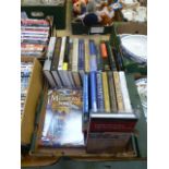 A tray of hardback books by various auth