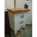 Hampshire Ivory Painted Oak Large 3 Draw