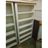 Portland White Bookcase (14.26/10)