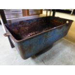 A cast iron toilet cistern by Burlington