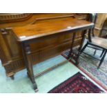 A Victorian mahogany hall table