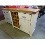 Hampshire Ivory Painted Oak Small Sidebo