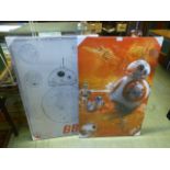 Two stretched canvases to include 'Star Wars,