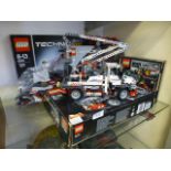 A near complete Lego set 8071 together with an incomplete Lego 8283 set,