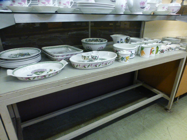 A large quantity of Portmeirion tableware