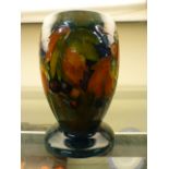 A Moorcroft vase of squat form CONDITION REPORT: Minor crazing.