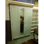 Hampshire Ivory Painted Oak Full Hanging Triple Wardrobe (12.