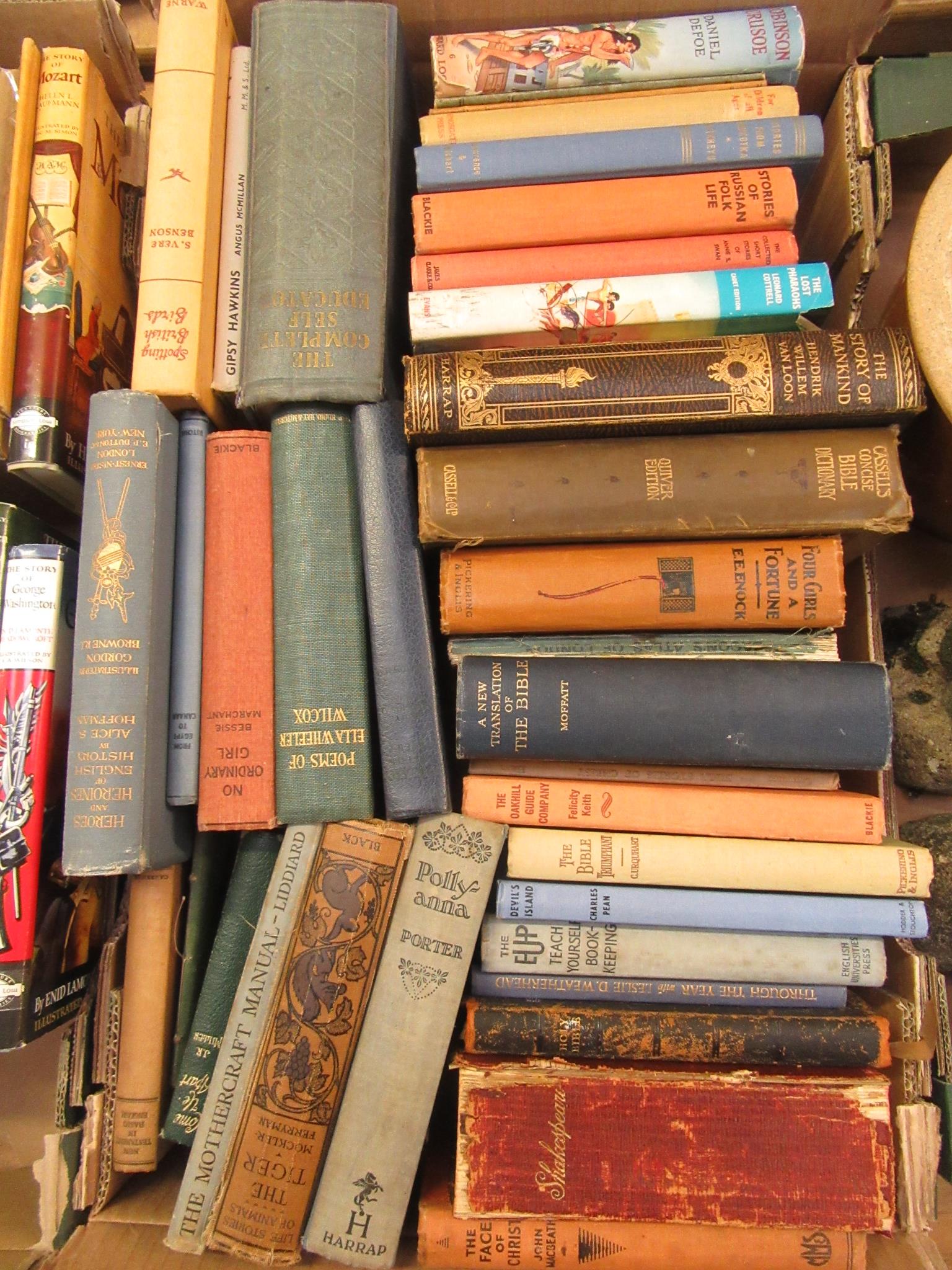 Two trays of hardback books by various authors - Image 3 of 3