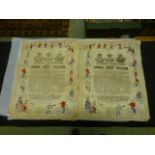 Two 1897 Royal Jubilee procession programmes