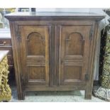 CUPBOARD, Charles II oak circa 1680,