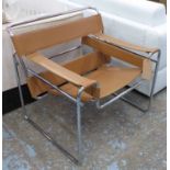 FASEM WASSILY CHAIR, by Marcel Breuer, 74cm H.