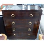 PORTA ROMANA CONKER CHEST OF DRAWERS, 95cm x 45cm x 105cm.