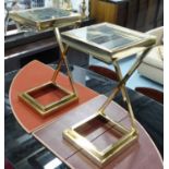 SIDE TABLES, a pair, French Art Deco style, 60cm H.