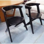 TOM DIXON SLAB CHAIRS, a set of six, 75cm H.