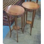 OCCASIONAL TABLES, a pair,