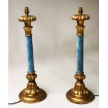 LAMPS, a pair,