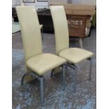 FRAG ZUMO DINING CHAIRS, a set of six, 112cm H.