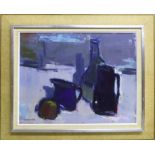 WALTER STRÖM 'Still Life', oil on canvas, signed lower left, 47cm x 56cm, framed.