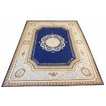 AUBUSSON SAVONNERIE DESIGN CARPET, 300cm x 230cm.