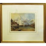 WILLIAM GRAY 'The Matterhorn', watercolour, located lower left, from Lyver and Boydell Galleries,