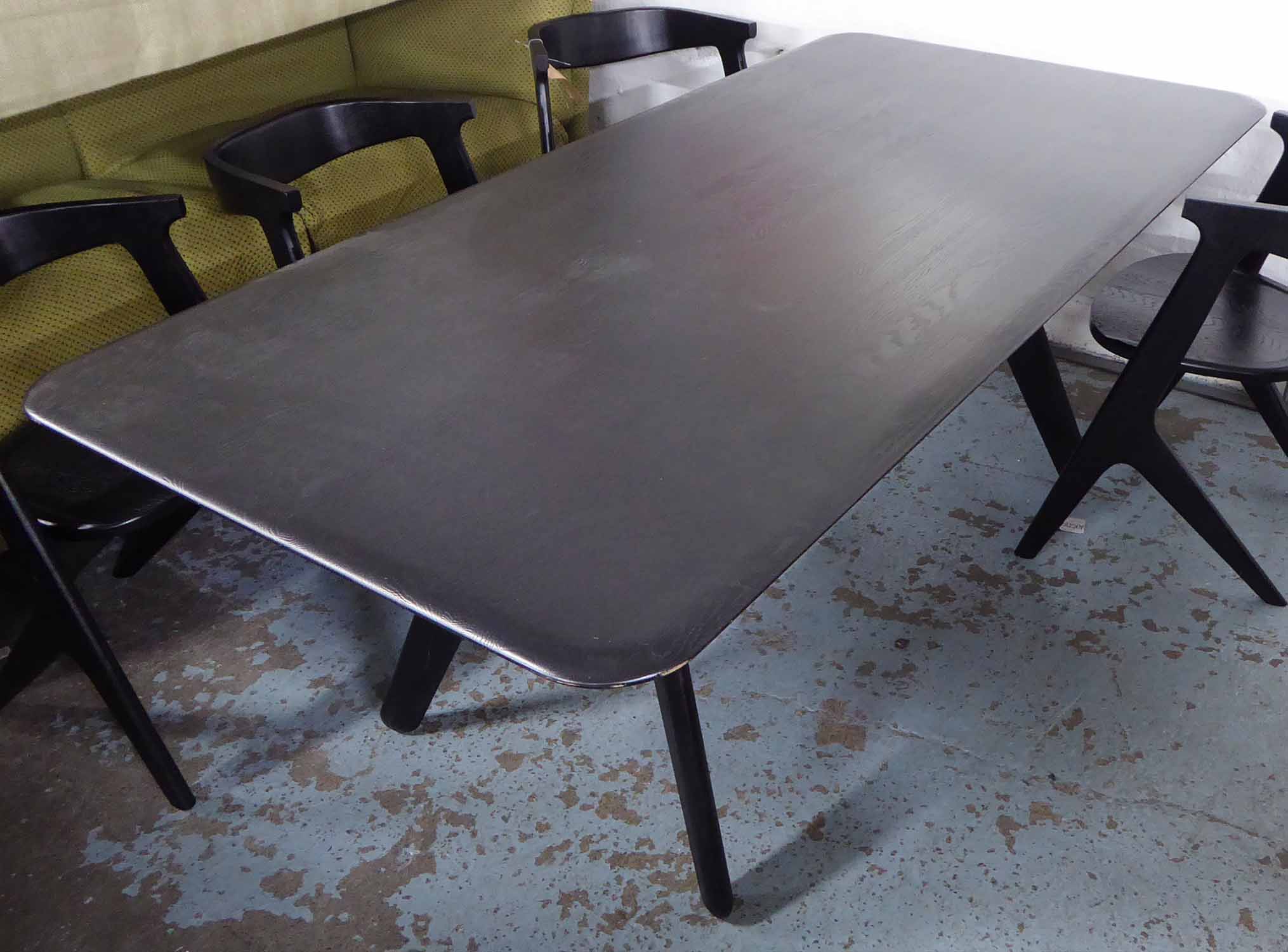 TOM DIXON SLAB DINING TABLE, retails in excess of £1900, 200cm x 96cm x 76cm.