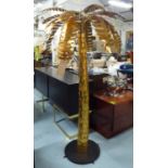 MAISON JANSEN INSPIRED PALM TREES, a pair, 180cm tall.