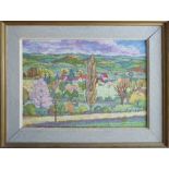 DANUTA DOLESKI 'Impressionist Landscape', signed 'Dana Derry' and dated 1960,