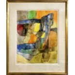 MAURICE ESTÈVE (French 1904-2001), 1989, watercolour, signed and dated lower left,