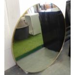 WALL MIRROR, 1950's, French inspired, 100cm Diam.